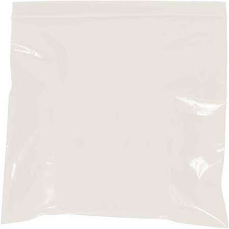 OFFICESPACE 9 x 12 in. - 2 Mil White Reclosable Poly Bags, 1000PK OF2820064